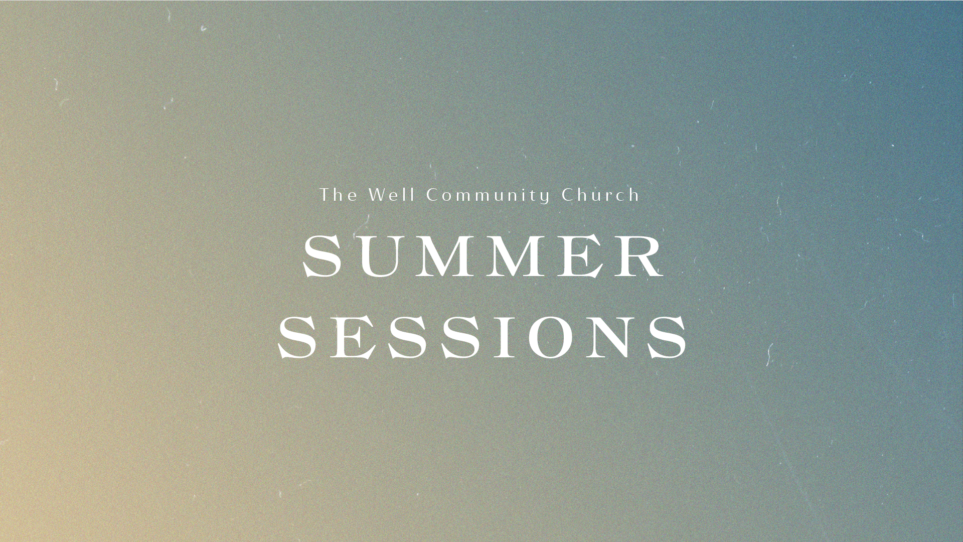 Summer Sessions - Week 3