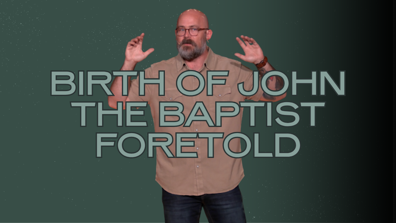 Birth Of John The Baptist Foretold - Luke 1:5-25
